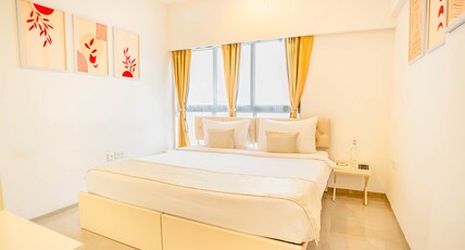 Z Bliss Suites, BKC Room Type - Deluxe Room (Private, non-attached washroom) in a shared 2BHK apartment