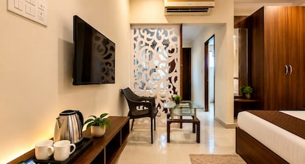 Rukmani Inn Room Type - Premium Room With Balcony Rukmani Inn Room Type - Premium Room With Balcony