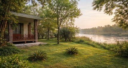 OLIVE TROTTER WILDERNESS RESERVE & WELLNESS RETREAT Room Type - The Royal Riverfront Suites
