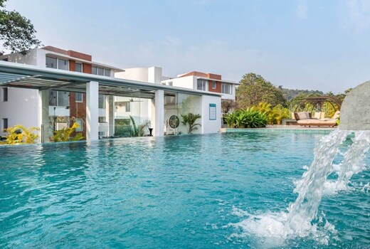 Camelia by Da Alohas, lux 2 BHK Suite nr Candoliim