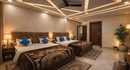 Stay at Vrindavan View Room Type - Family Room