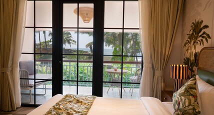 Palma Beach Resort, Ashwem Beach Room Type - Premium Partial Sea View Rooms