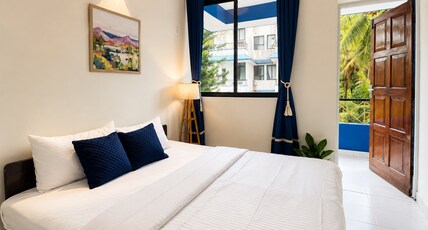 Tropical 1BHK Apartments by Z Stays - Baga Room Type - Sandy Toes | Nautical 1BHK with Private Balcony & Pool View Tropical 1BHK Apartments by Z Stays - Baga Room Type - Sandy Toes | Nautical 1BHK with Private Balcony & Pool View