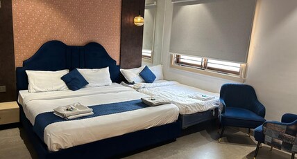 Hotel Royal Nest, Ajmer Room Type - 4 bed King Bed Room with City View