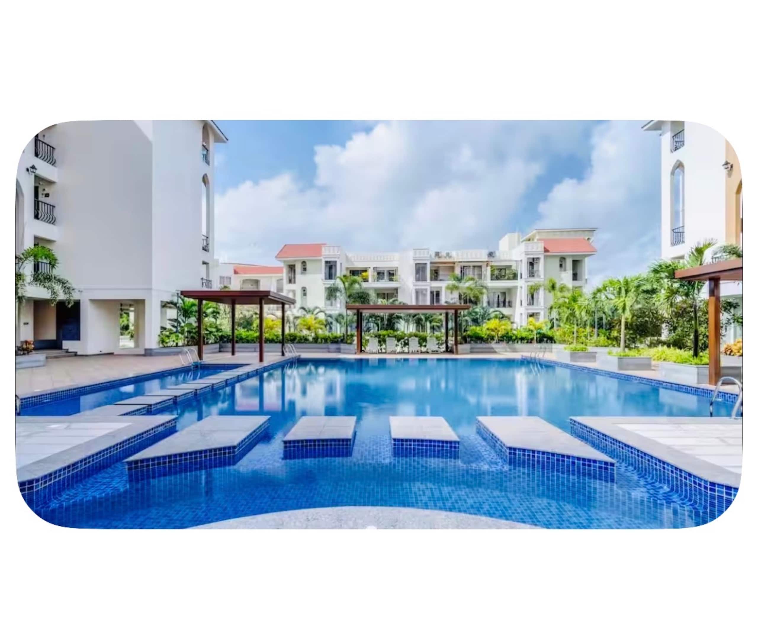 Super luxurious 1bhk Close to Vagator Morjim - Tap to explore photos
