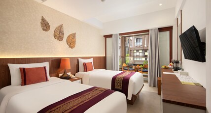 Nadi Hotel Legian Room Type - Premier Twin Room - With Balcony