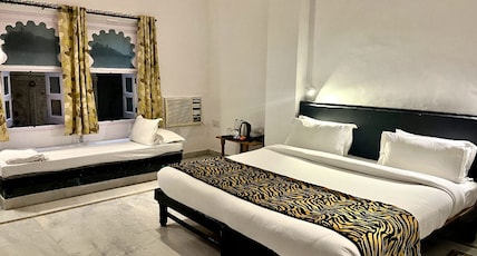 Hotel The Tiger at Lake Pichola Room Type - Deluxe AC Room Double or Twin Bed Room Hotel The Tiger at Lake Pichola Room Type - Deluxe AC Room Double or Twin Bed Room