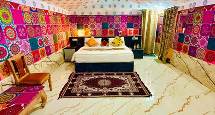 GARH RAJPUTANA DESERT CAMP Room Type - Deluxe Luxury Tent