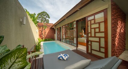 Manca Villa Canggu by iNi Vie Hospitality Room Type - Grand 1 Bedroom Villa with Private Pool and Bathtub Manca Villa Canggu by iNi Vie Hospitality Room Type - Grand 1 Bedroom Villa with Private Pool and Bathtub