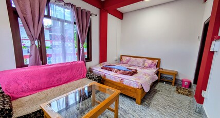 Vista Valley view homestay Room Type - Double bed deluxe room with hills view