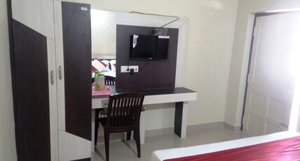 Hotel Seascape.(300 meters from Sea Beach) Room Type - Classic Double AC Room( Ground Floor)