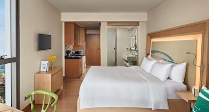 NOVOTEL DANANG PREMIER HAN RIVER Room Type - Studio apartment, balcony, Han River views , fully equipped kitchens - 1 king bed NOVOTEL DANANG PREMIER HAN RIVER Room Type - Studio apartment, balcony, Han River views , fully equipped kitchens - 1 king bed