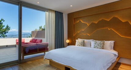 The Terraces Resort and Spa, Kathmandu Room Type - Deluxe King Suite With Bathtub and Private Balcony The Terraces Resort and Spa, Kathmandu Room Type - Deluxe King Suite With Bathtub and Private Balcony