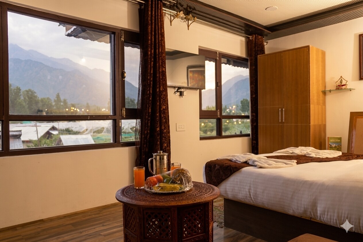 Hotel Mountain Orchard Retreat Pahalgam - Tap to explore photos