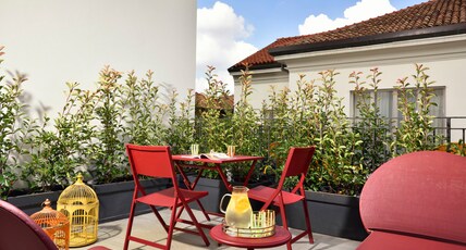 Hotel Indigo Milan - Corso Monforte, an IHG hotel Room Type - 1 Queen Premium Terrace Access