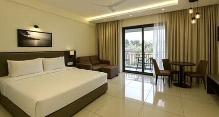 Tropicana Resort & Spa Alibaug, A Club Mahindra Associate Room Type - Family Room with Balcony and Pool View