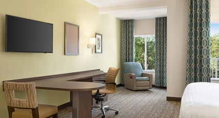 Candlewood Suites - Safety Harbor Room Type - 1 King Studio Suite Mobility Accessible Roll In Shower