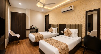 Rove Inn Hotel Room Type - Premium Twin Bed