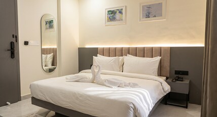 The Eco Boutique Satva Udaipur (Vegetarian with all Options) Room Type - Deluxe King Room The Eco Boutique Satva Udaipur (Vegetarian with all Options) Room Type - Deluxe King Room