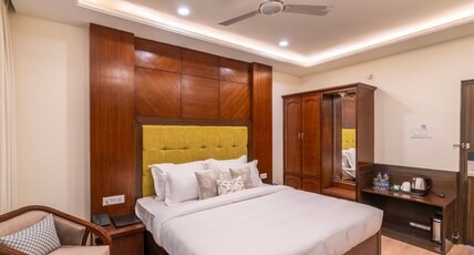 White Panda Hotels Karnika Resort Room Type - Standard Non AC Room with Mountain View