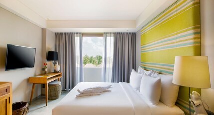 Boutique Seminyak formerly Tijili Seminyak Room Type - Deluxe Balcony Pool View with Complimentary Treats Boutique Seminyak formerly Tijili Seminyak Room Type - Deluxe Balcony Pool View with Complimentary Treats