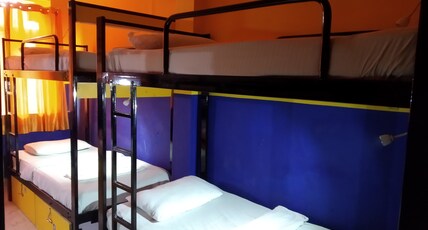 Bunk Hostel Delhi Room Type - Mixed Dorm | 1 Bed in a 8-Bed  AC Dorm | shared bathroom