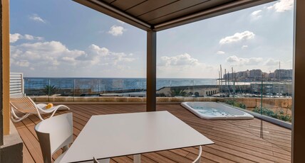 Hilton Malta Room Type - TERRACE SPA SUITE