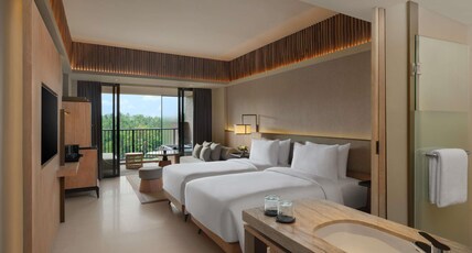 Novotel Bali Ubud Resort Room Type - Deluxe Room, Balcony and Forest view - 2 single beds Novotel Bali Ubud Resort Room Type - Deluxe Room, Balcony and Forest view - 2 single beds