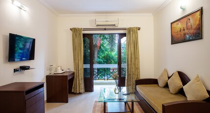 Goa Villagio Resort & Spa - A Unit of IHM, Goa Room Type - Family Room with Living Area and Balcony