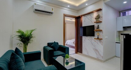 Akshay Premium 1 BHK Suites Near Artemis Hospital Room Type - Family suite 1 BHK Apartment with Kitchen