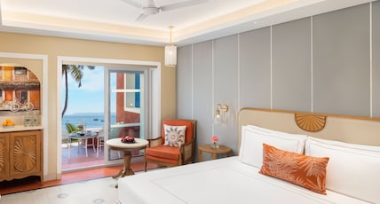 Taj Cidade de Goa Heritage, Goa Room Type - Premium Room Sea View with Sit Out King Bed