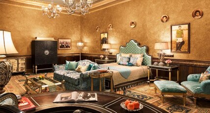 Rambagh Palace, Jaipur Room Type - Royal 1 Bedroom Suite Garden View King Bed With Bathtub