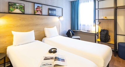 ibis Epinal Centre Ville Room Type - Room with twin beds equipped with the new bedding