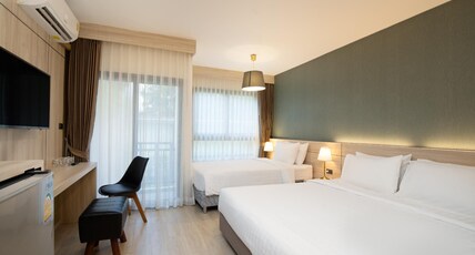 Amanah Bangkok Hotel Room Type - Deluxe Trio