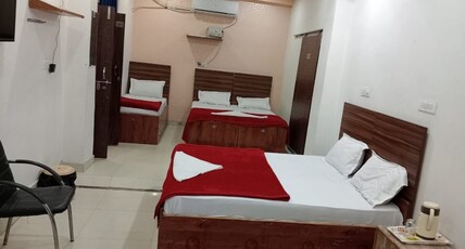 Vrinda Holidays Room Type - Family 3x Double Bed Room Vrinda Holidays Room Type - Family 3x Double Bed Room