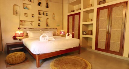 Themis Mudhouse Nature's Retreat Resort Room Type - Royal Family Single Room(Separate entrance, Shared pool and balcony)