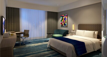Holiday Inn Express PANJIN DOWNTOWN Room Type - 1 King Bed Standard Extra guests