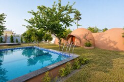 Ringa Ringa Rose 3BR Pool in Hyderabad by Homeyhuts