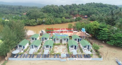 Agonda Island View Room Type - Double room with balcony and seaview