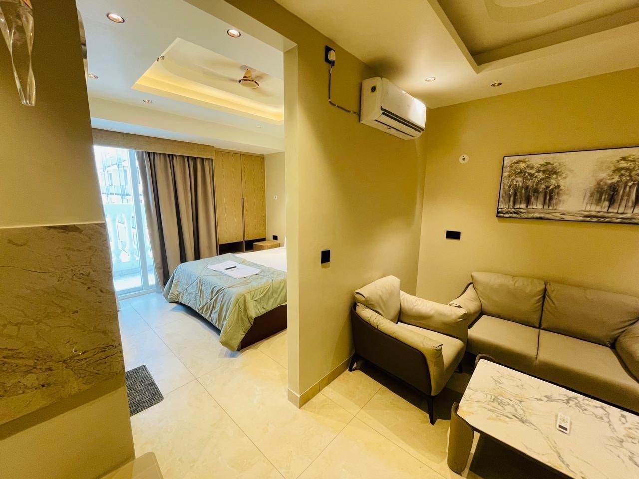 Beige House 1BHKs - Meraki Stays II PKS Town Central - Tap to explore photos