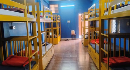 Tulsi Ganga Hostel Room Type - Upper Floor- 12 Beds Mixed Dorms