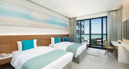 Wyndham Garden Ajman Corniche Room Type - Standard Twin room Seaview - Smoking