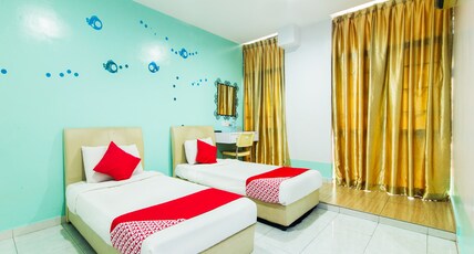 Hotel O Purple Town Room Type - Deluxe Twin