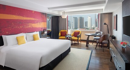 Mercure Bangkok Sukhumvit 11 Room Type - Deluxe Room, 1 King Bed, Bathtub Mercure Bangkok Sukhumvit 11 Room Type - Deluxe Room, 1 King Bed, Bathtub
