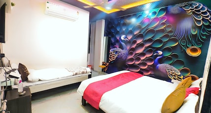 Khatushyamji Palace Khatu Room Type - Deluxe Triple Room ( 1 Double Bed + 1 Single Bed ) Khatushyamji Palace Khatu Room Type - Deluxe Triple Room ( 1 Double Bed + 1 Single Bed )