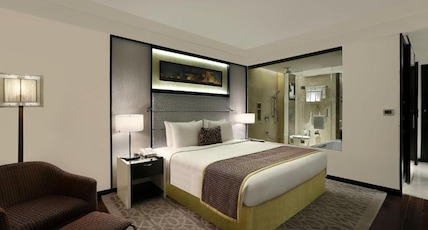 Crowne Plaza Pune City Centre Room Type - Executive King Room with one way Airport Transfer & Lounge Access Crowne Plaza Pune City Centre Room Type - Executive King Room with one way Airport Transfer & Lounge Access