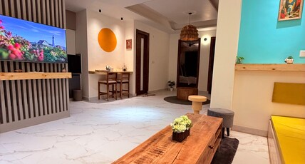 Boho Haven Ganga View Apartment with Workspace & Aesthetics Room Type - Boho Haven Ganga View Apartment with Workspace & Aesthetics