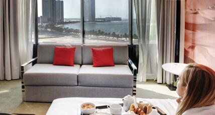 Novotel Sharjah Expo Centre Room Type - SUPERIOR FAMILY ROOM LAGOON VIEW Novotel Sharjah Expo Centre Room Type - SUPERIOR FAMILY ROOM LAGOON VIEW