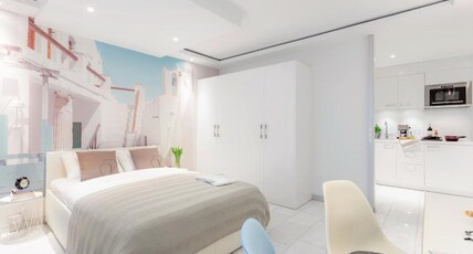 VISIONAPARTMENTS Zug - Self check-in Room Type - Studio Apartment Junior