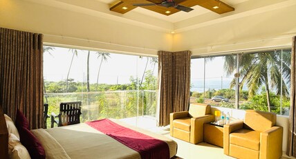Bhanus Beach Enclave Stays Room Type - Premium Beach View King AC